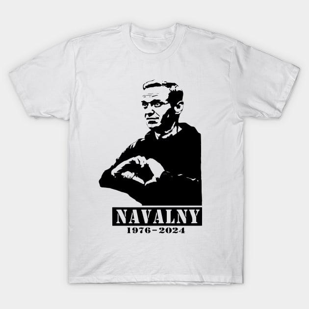 RIP Navalny 1976-2024 T-Shirt by LEGO